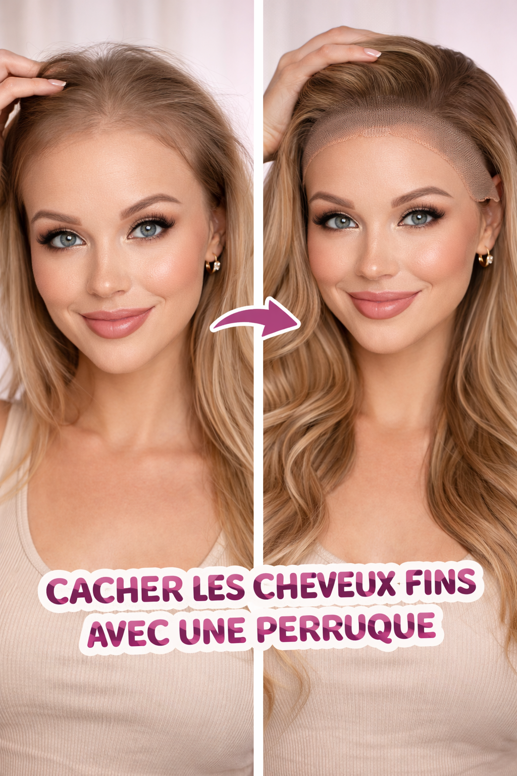 Comment cacher des cheveux fins et paraître coiffée naturellement