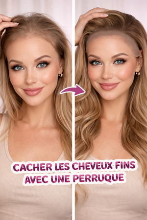Comment cacher des cheveux fins et paraître coiffée naturellement