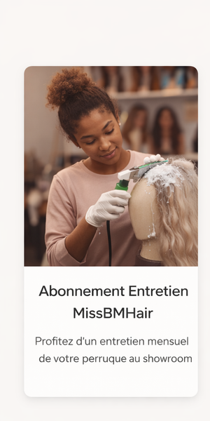 🧼 Comment entretenir une perruque sans colle haut de gamme ? (Guide complet)