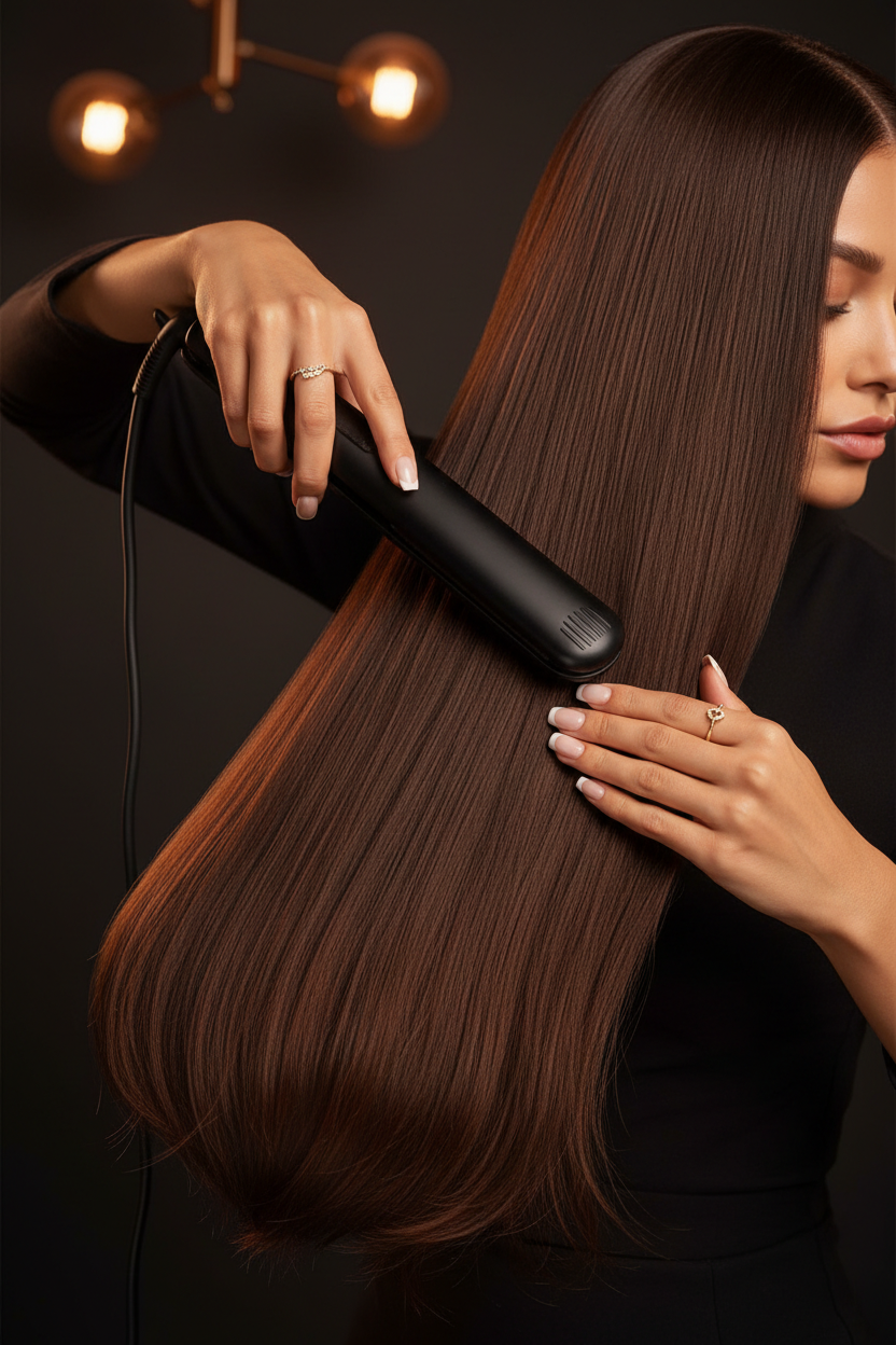 Peut-on utiliser un lisseur sur une perruque en cheveux humains ?
