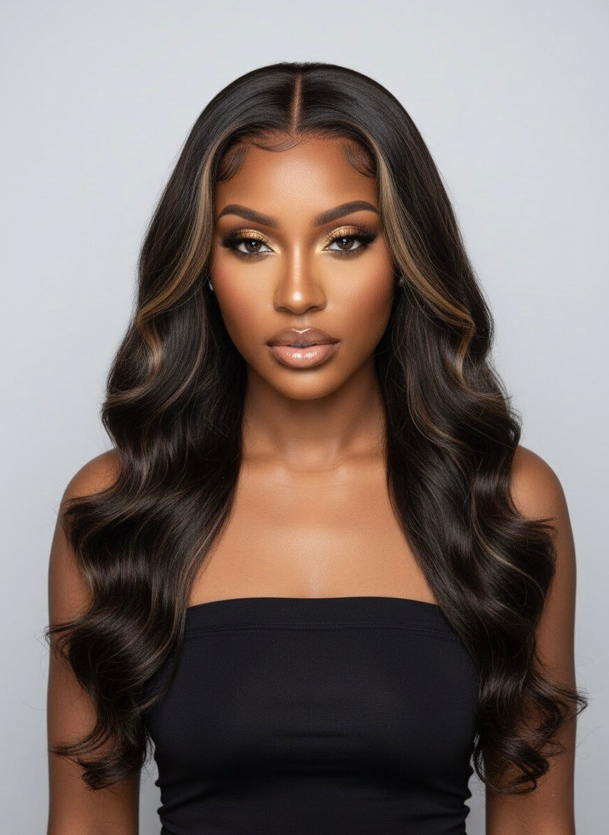 Perruque cheveux vierges - keke HD lace cheveux vierges Humain