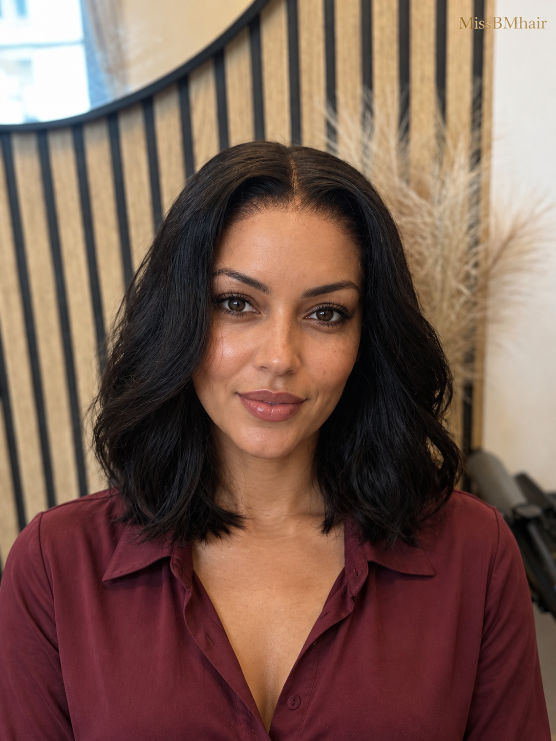Perruque courte bob body wave noir naturel 10 pouces, cheveux 100 % vierges – MissBMhair (photo 2)