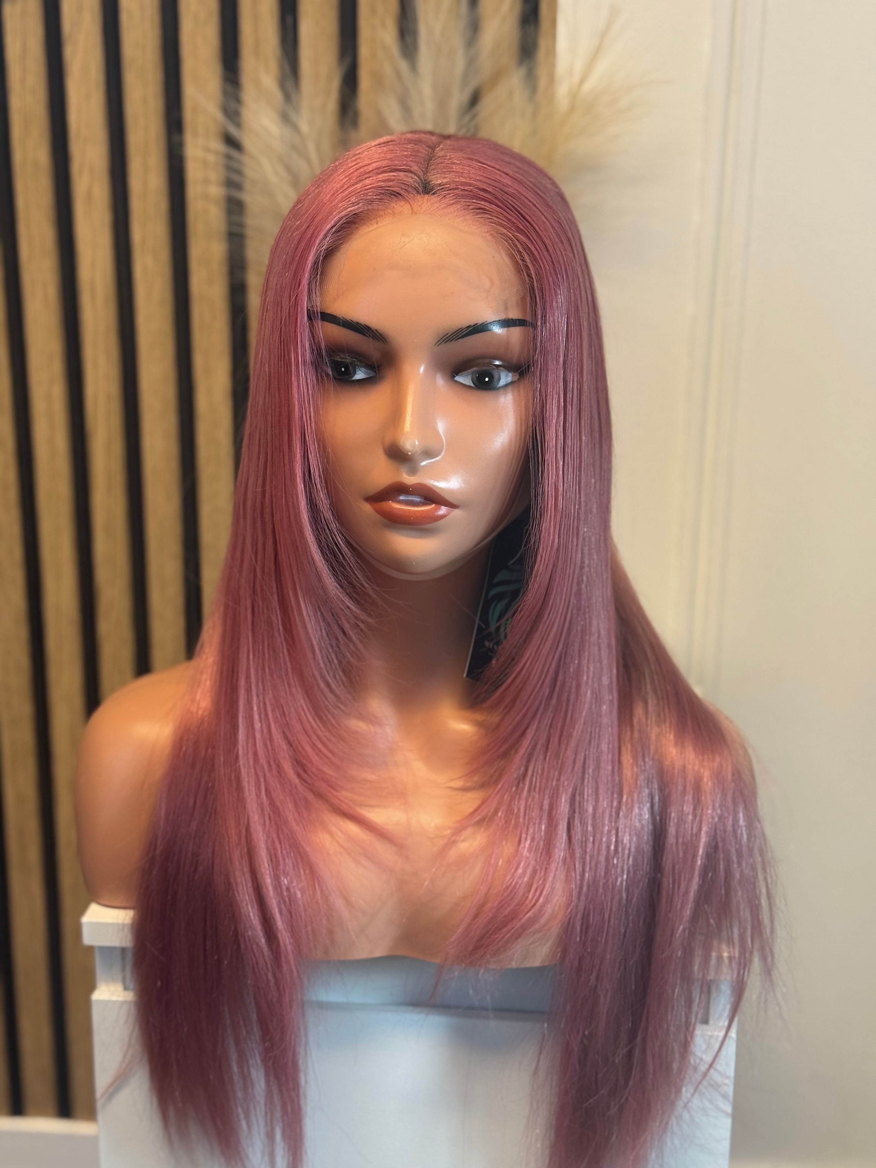 Perruque cheveux vierges - Arianne rose HD lace