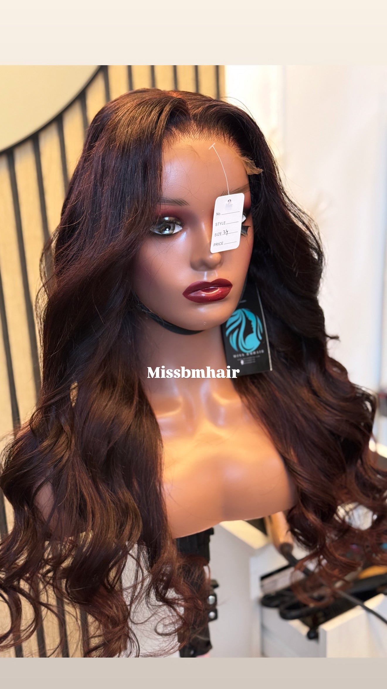 Virgin hair wig - lace frontal love