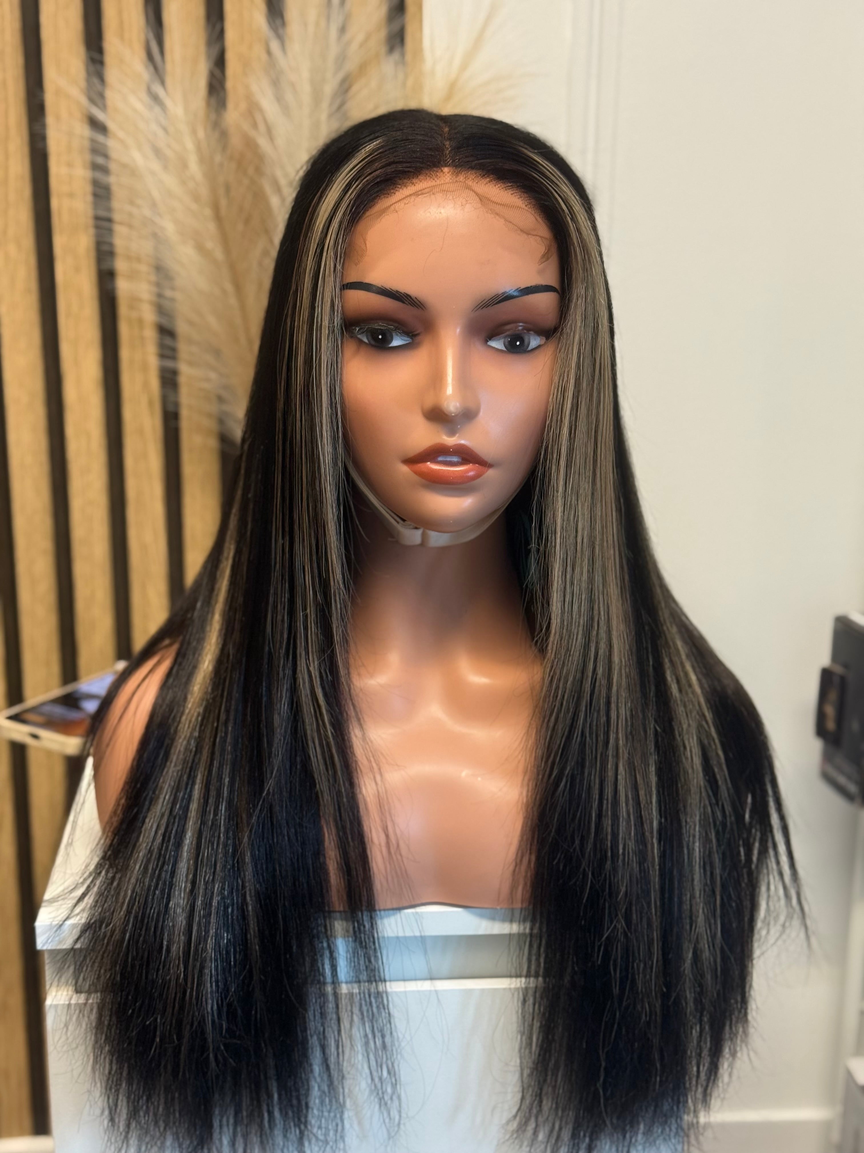 Perruque cheveux vierges : Alice HD lace glueless