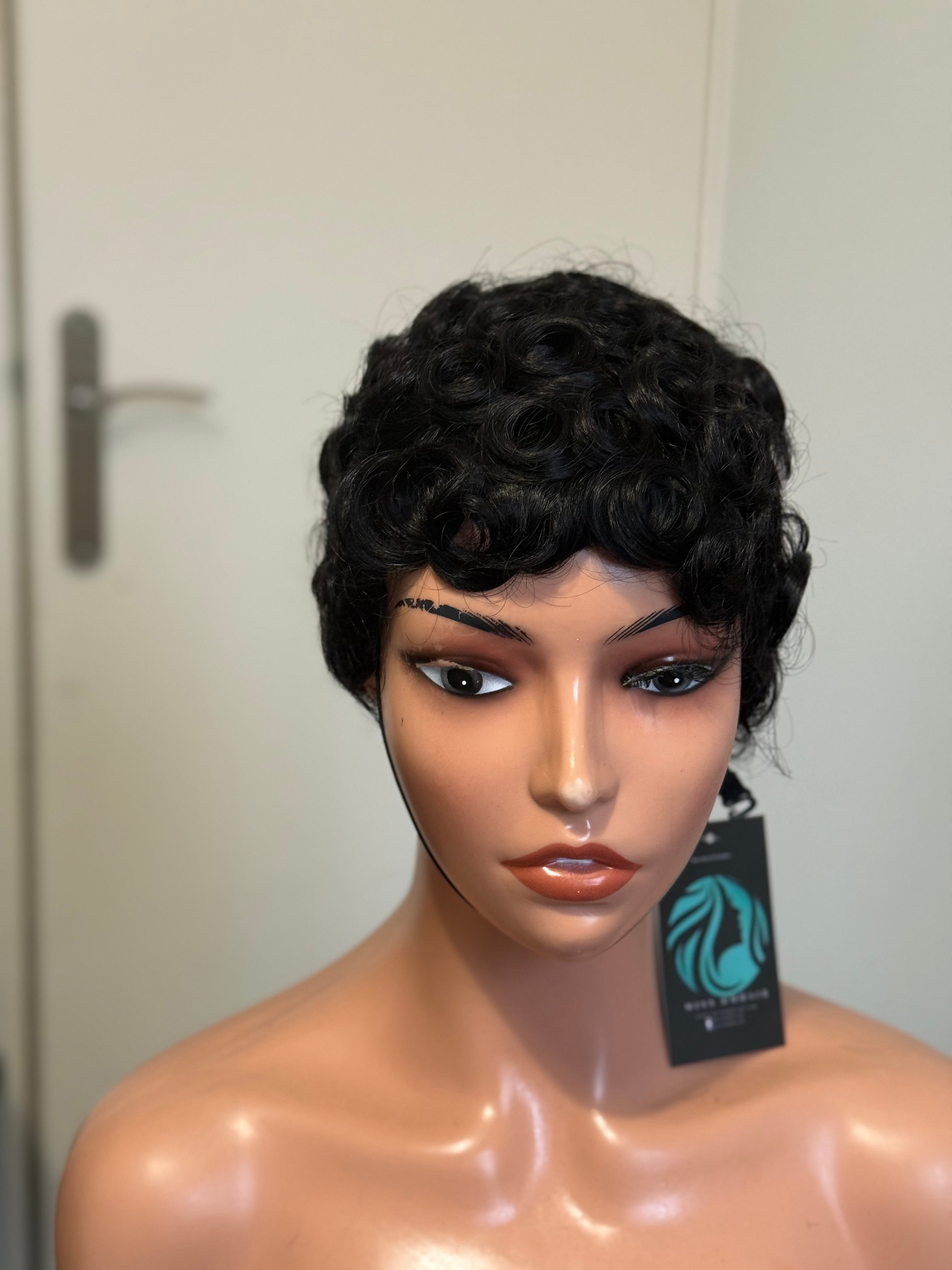 Perruque naturelle- pixie