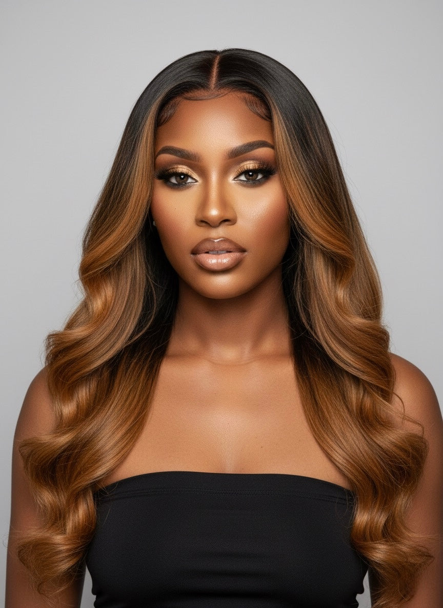 Perruque cheveux vierges-HD lace frontal