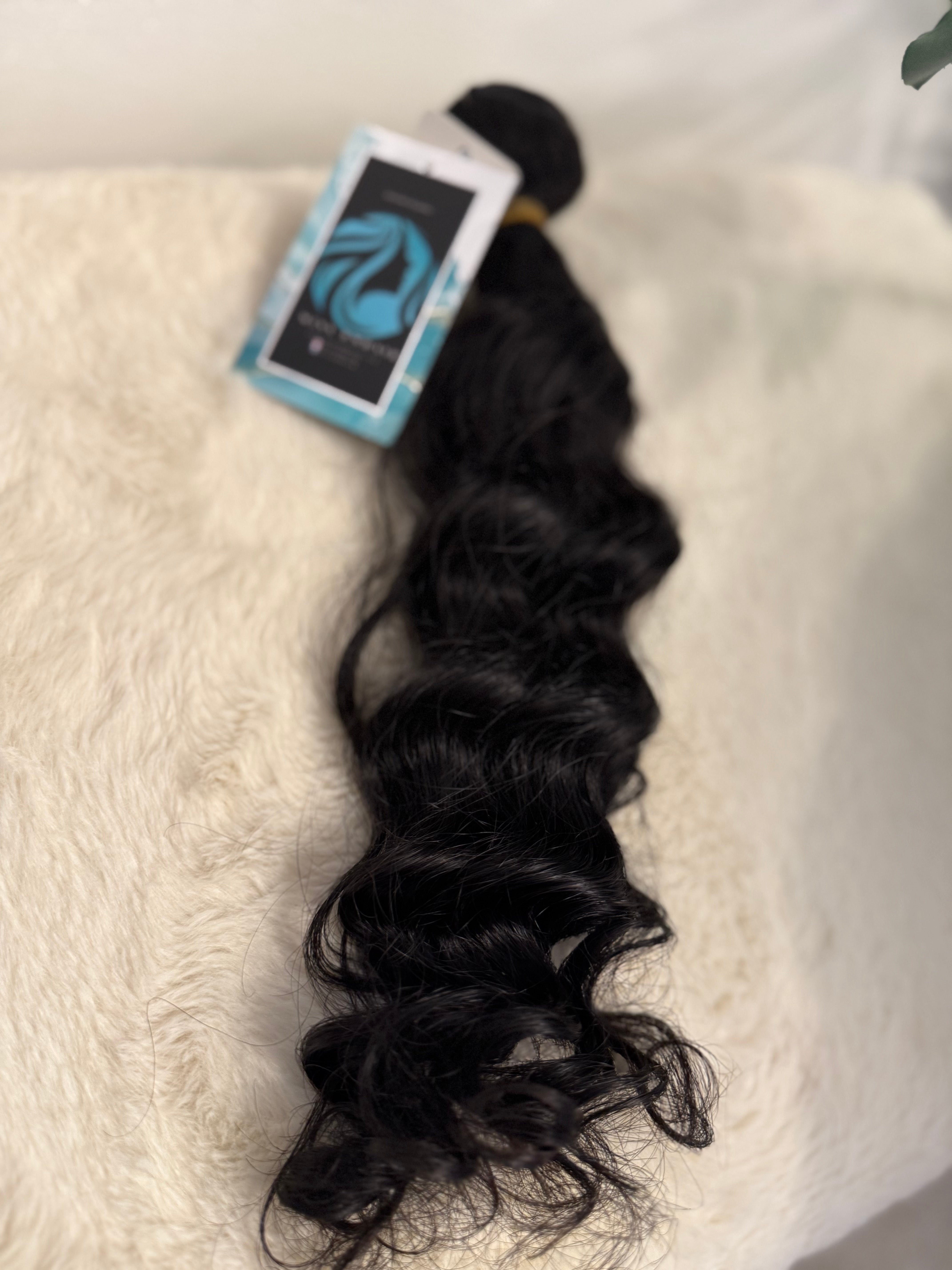 Tissage loose wave wave
