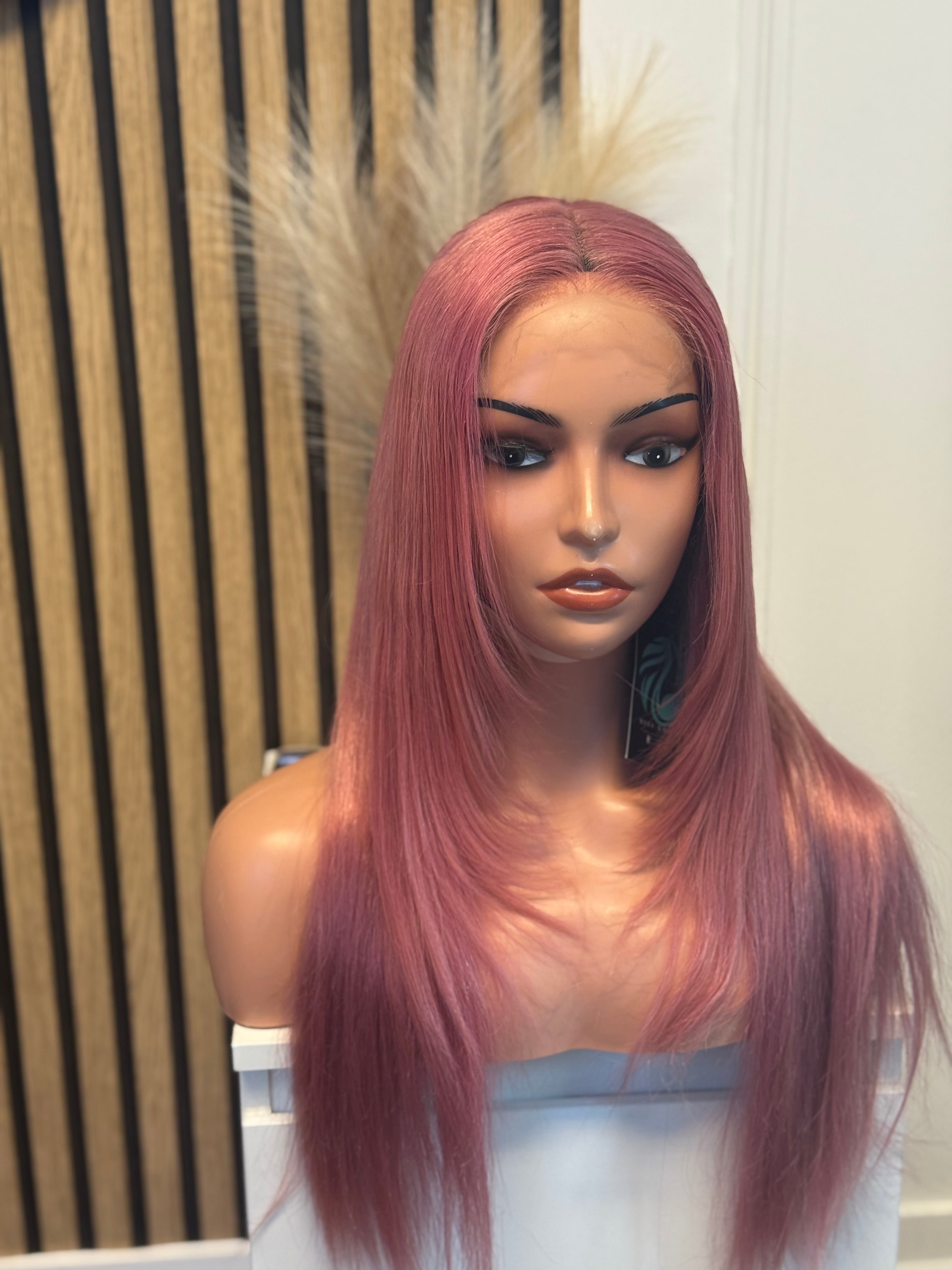 Perruque cheveux vierges - Arianne rose HD lace