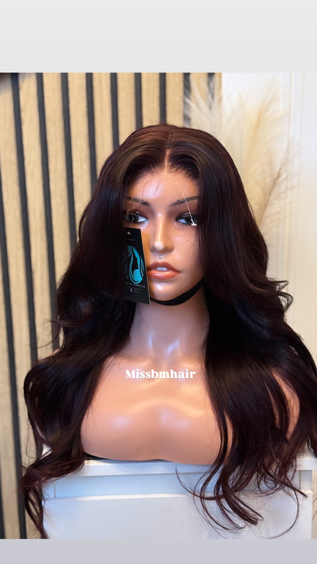 Perruque Rosiane Glueless – Cheveux Vierges Naturels HD Lace | MissBMHair