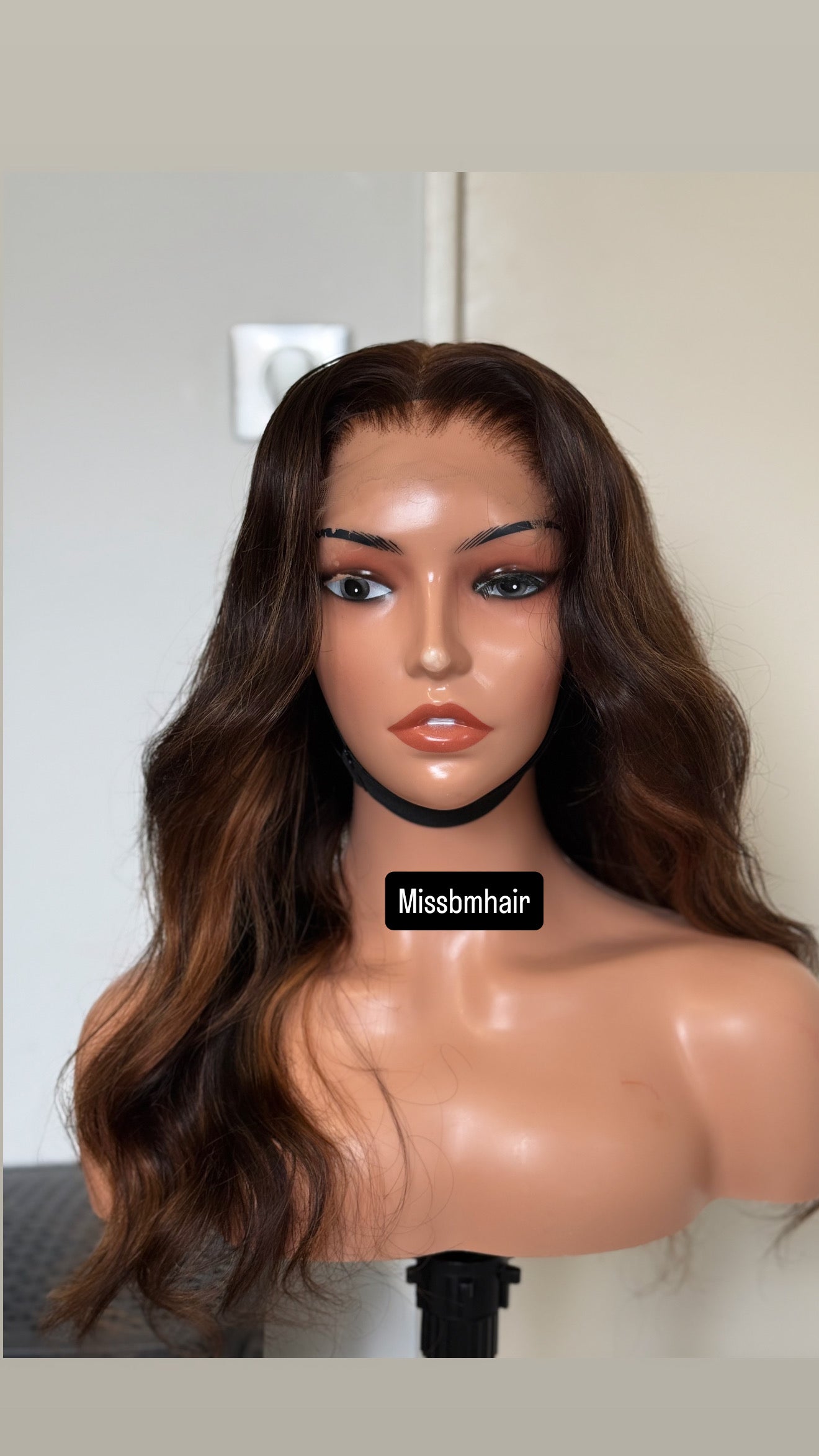 Perruque cheveux vierges - Greta HD glueless