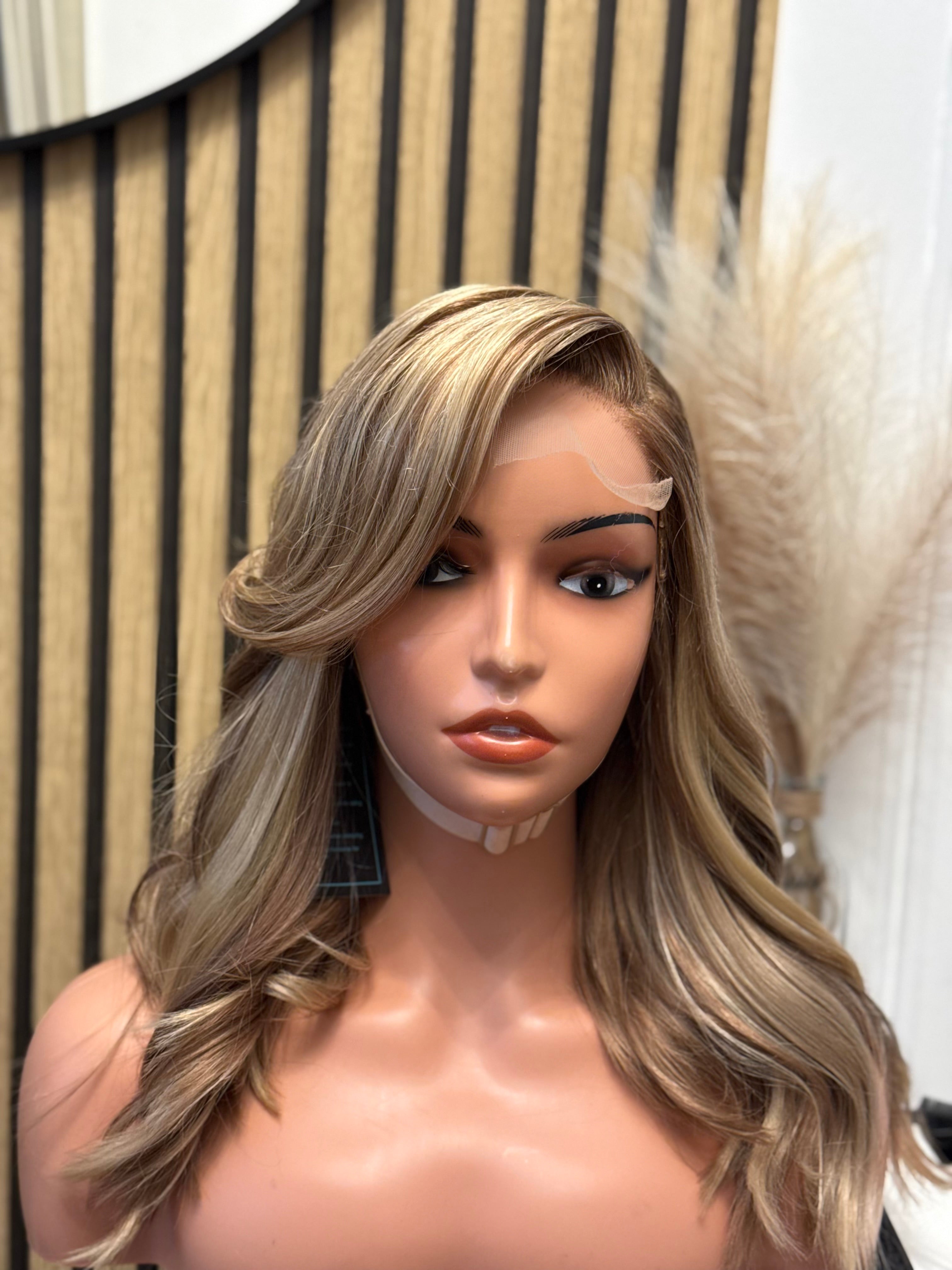 Perruque cheveux vierges- 100% cheveux humain Yasmine glueless