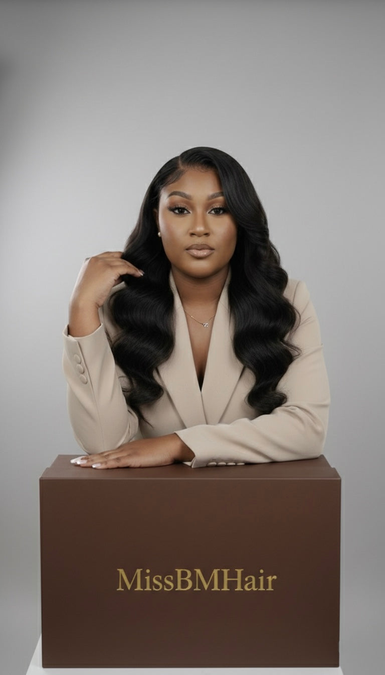Perruque Miss Glueless HD Lace – Cheveux Vierges Naturels | MissBMHair