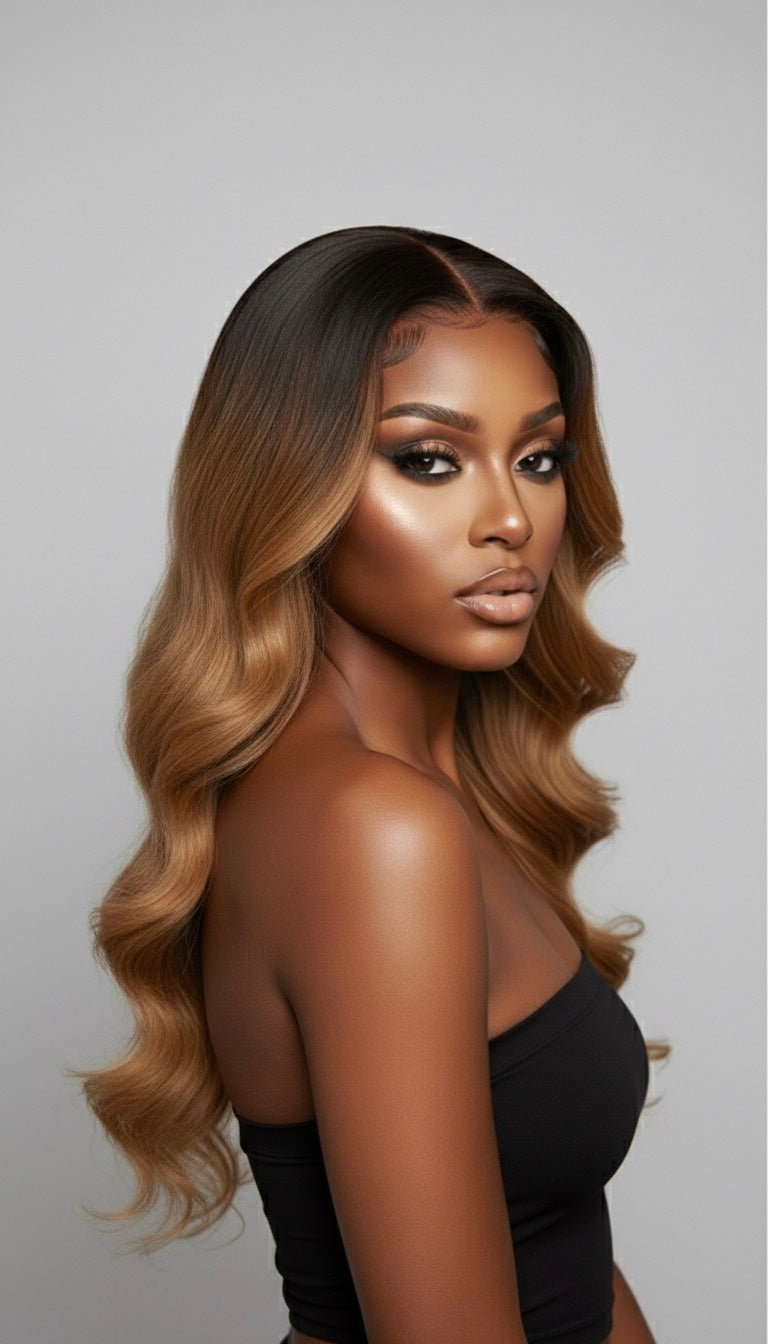 Perruque cheveux vierges-HD lace frontal