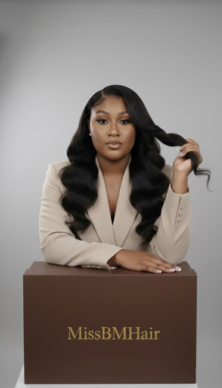 Perruque Miss Glueless HD Lace – Cheveux Vierges Naturels | MissBMHair
