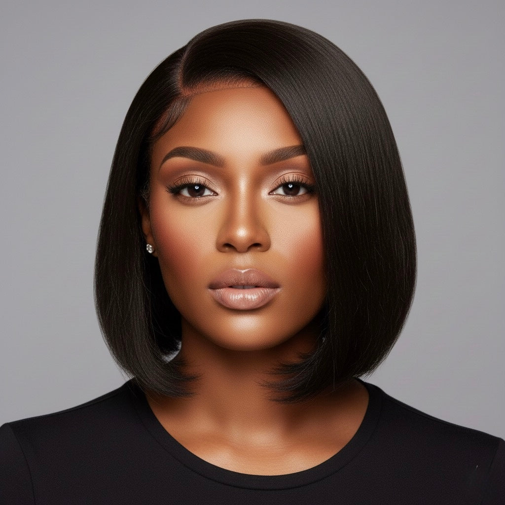 Perruque cheveux vierges - Titi sans Colle HD lace