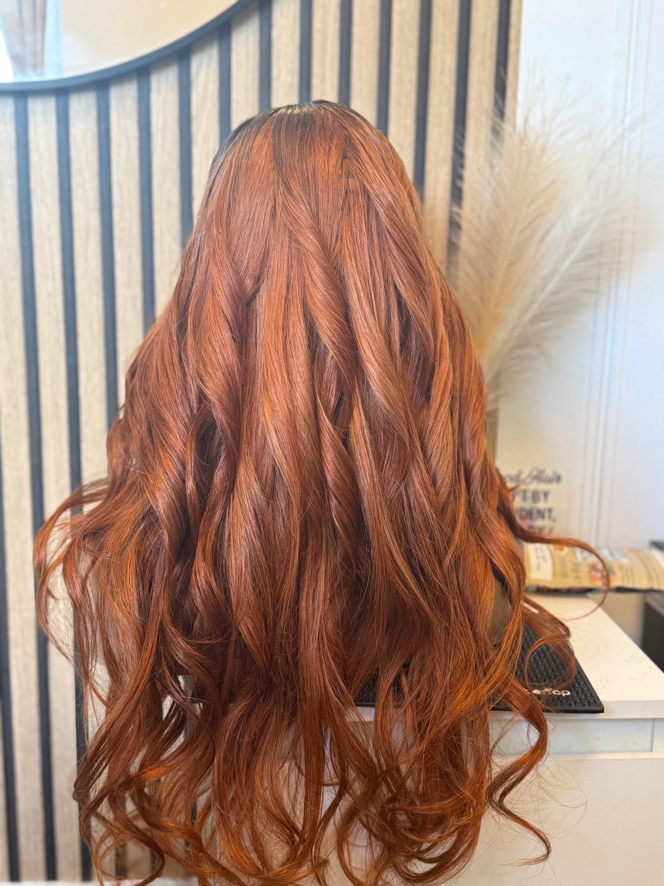 Perruque Cheveux Vierges Ginger HD Lace 5x5 Glueless – Gina Wig