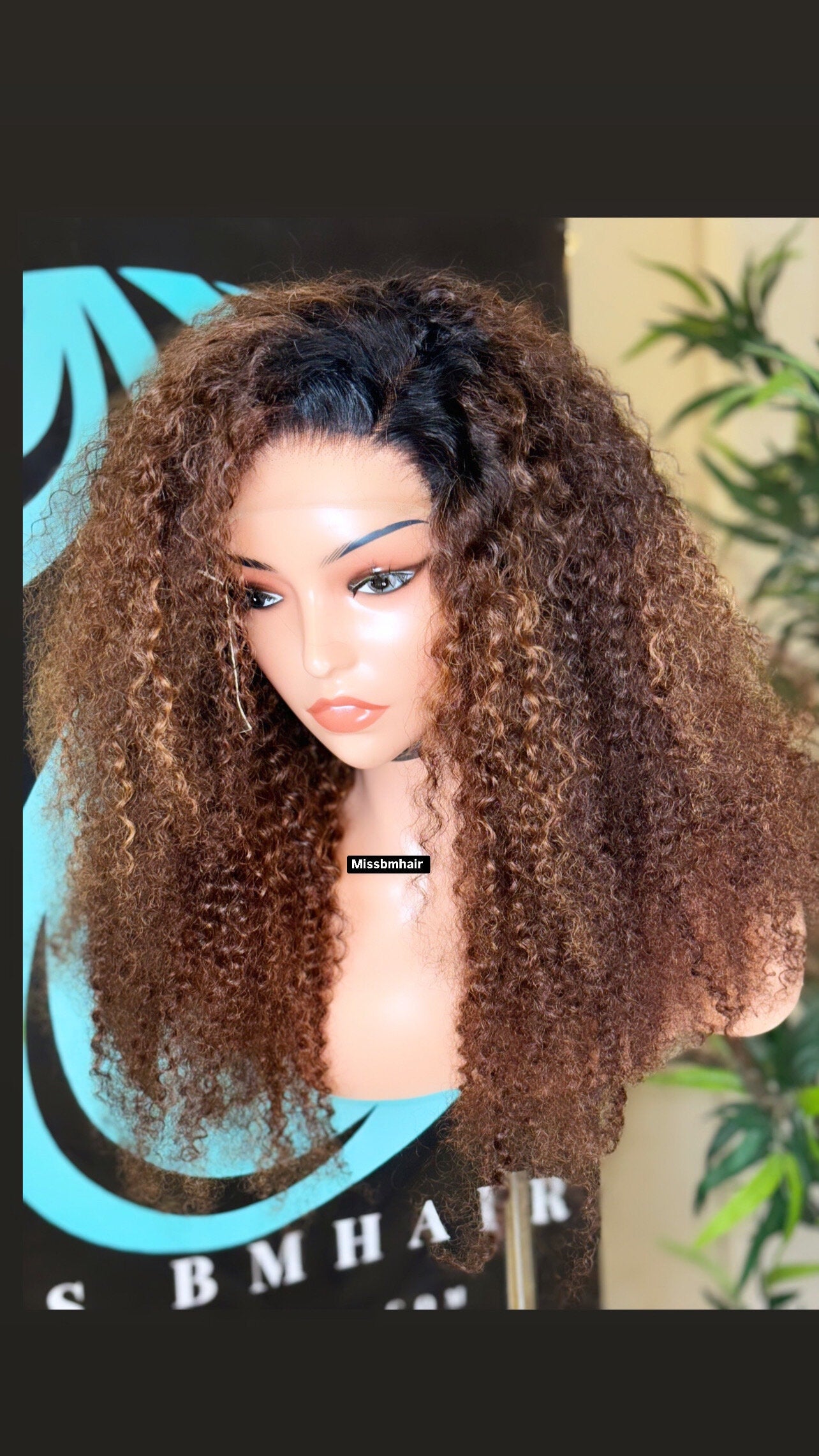 Perruque Cheveux vierges -Kinky curly Jeannette