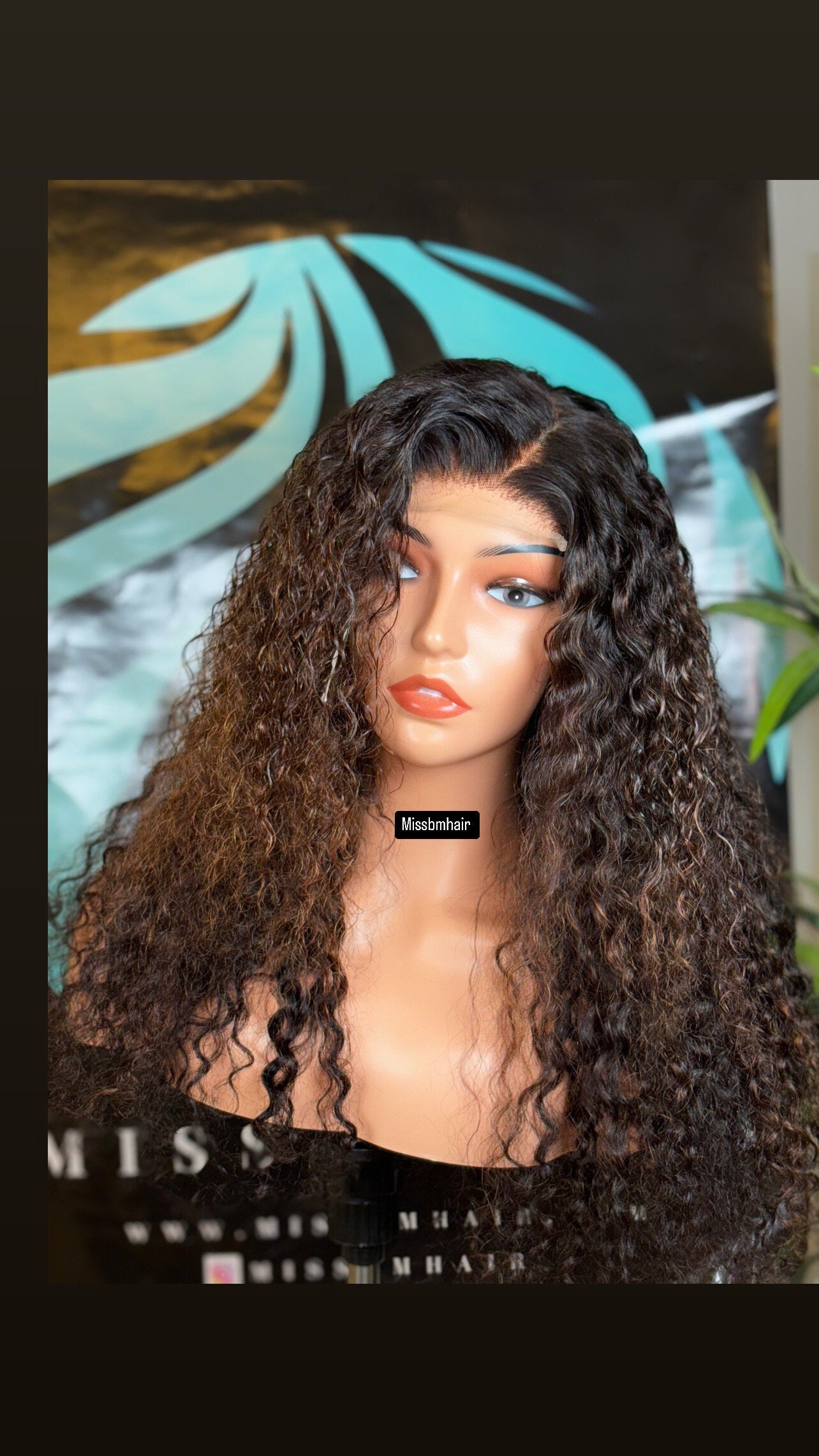 Perruque cheveux vierges Bouclée- Camilla