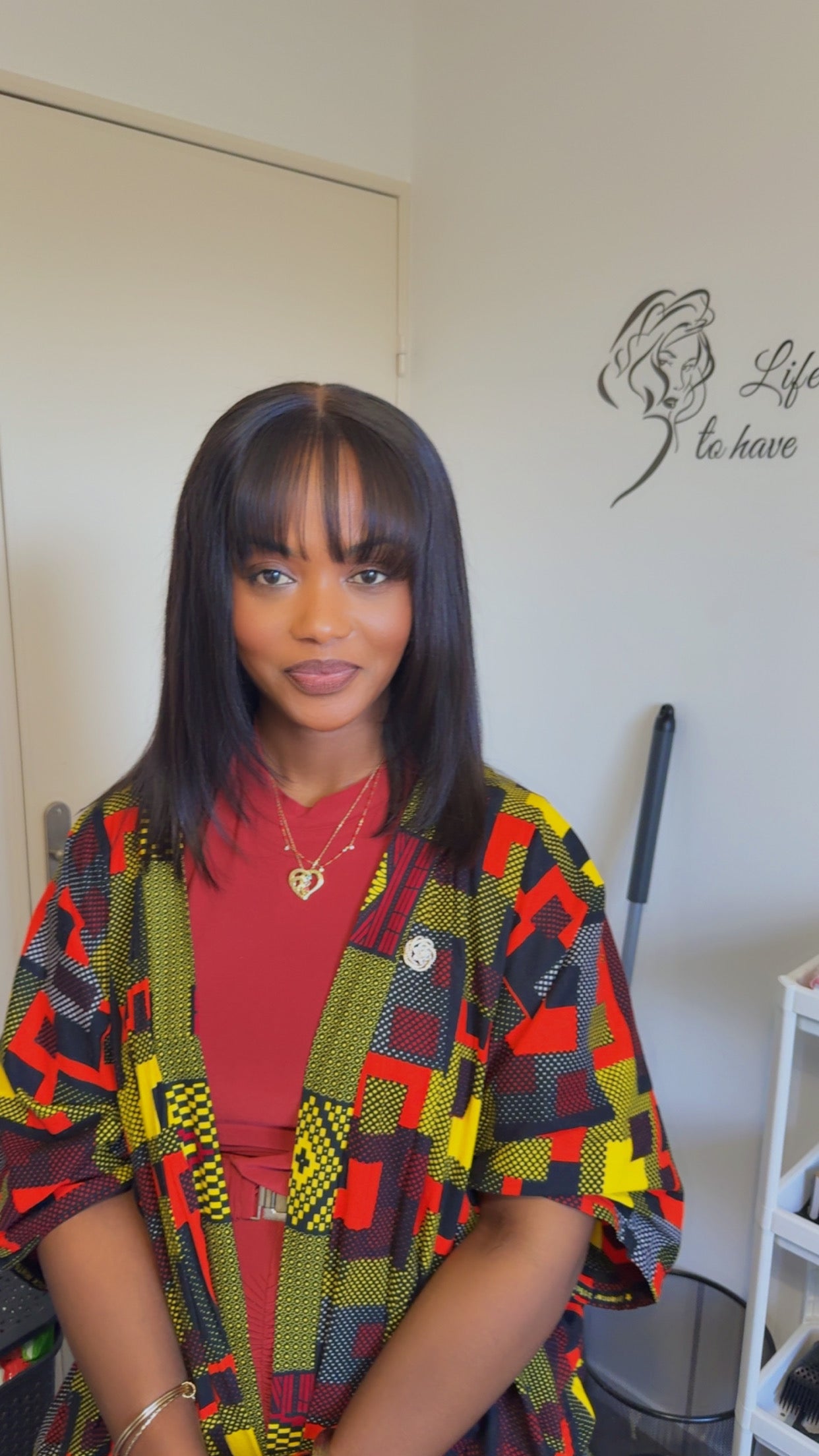 Perruque glueless Missbmhair effet naturel lisse