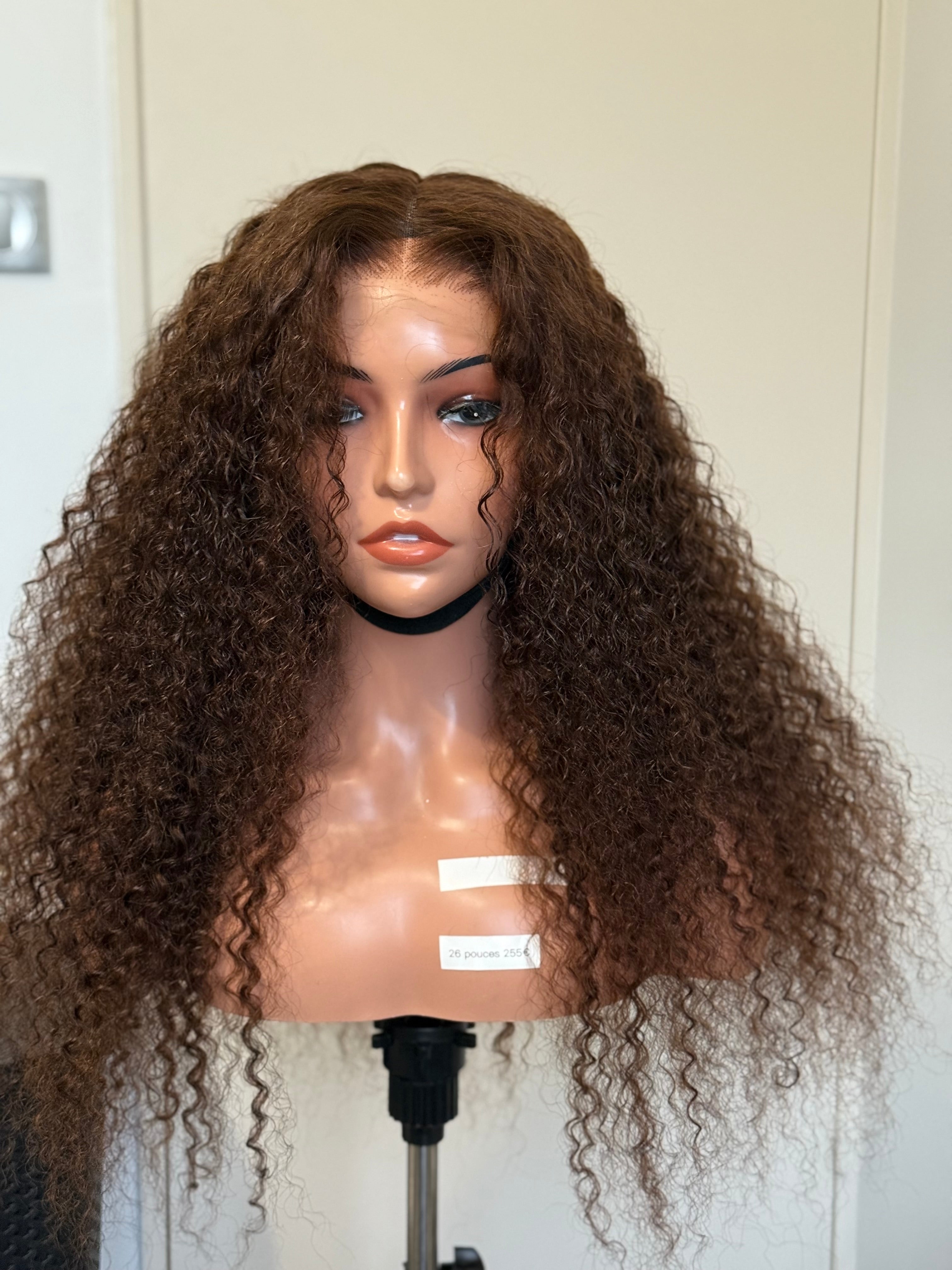 Perruque 13x6 glueless en cheveux humains