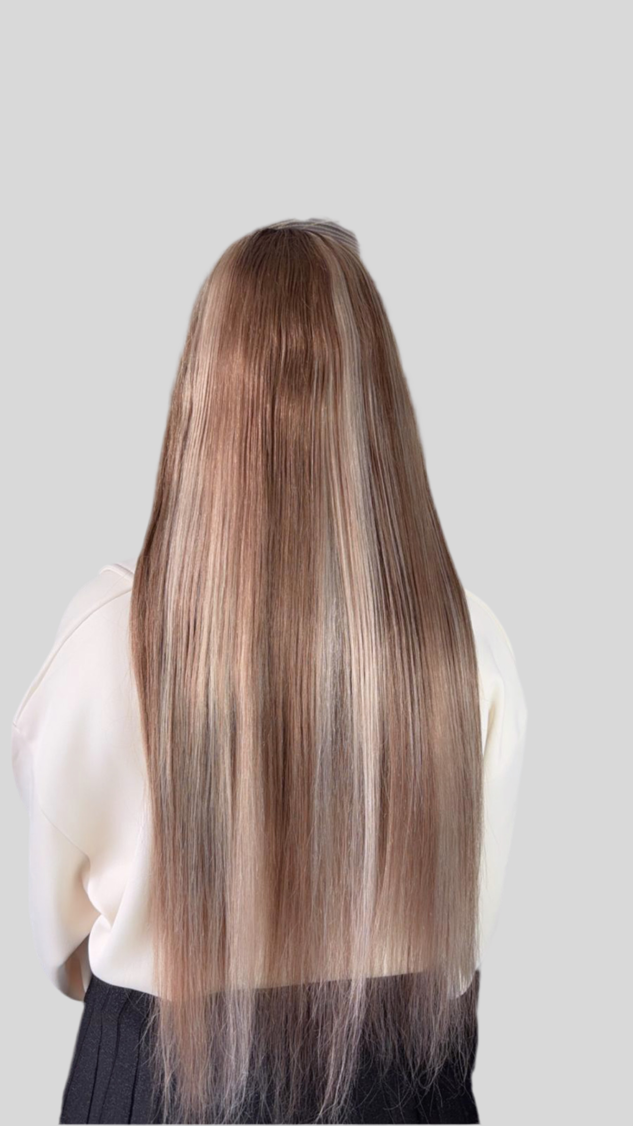 Virgin Hair Wig - Glueless Ash Blonde