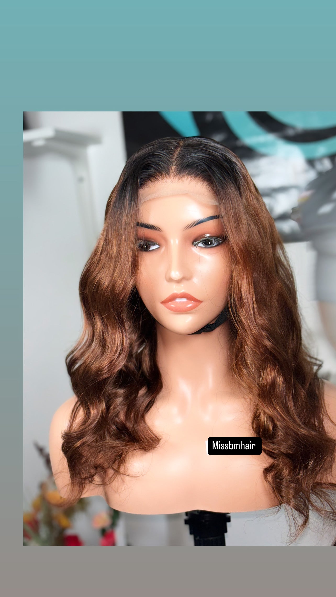 perruque chatain missbmhair 