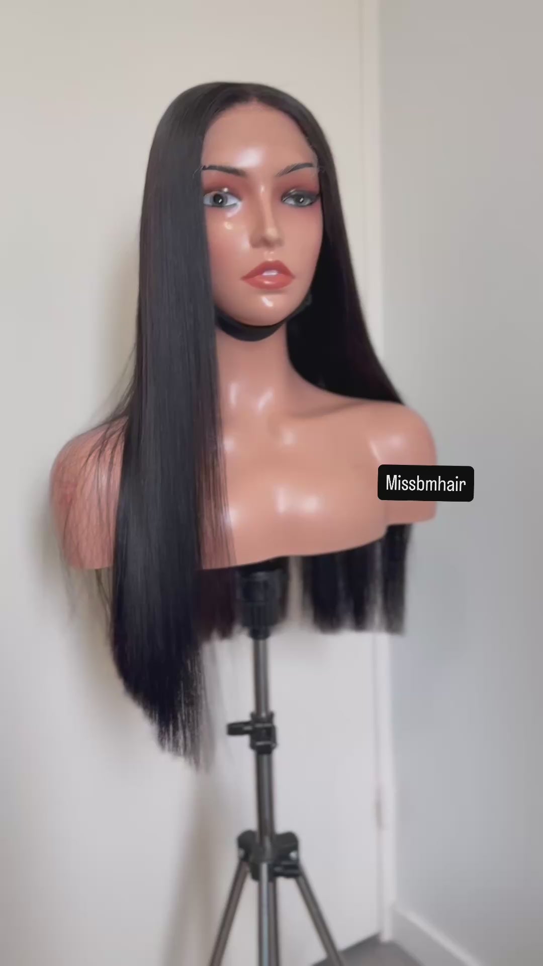 Perruque cheveux vierges-Bless Bonne straight HD glueless