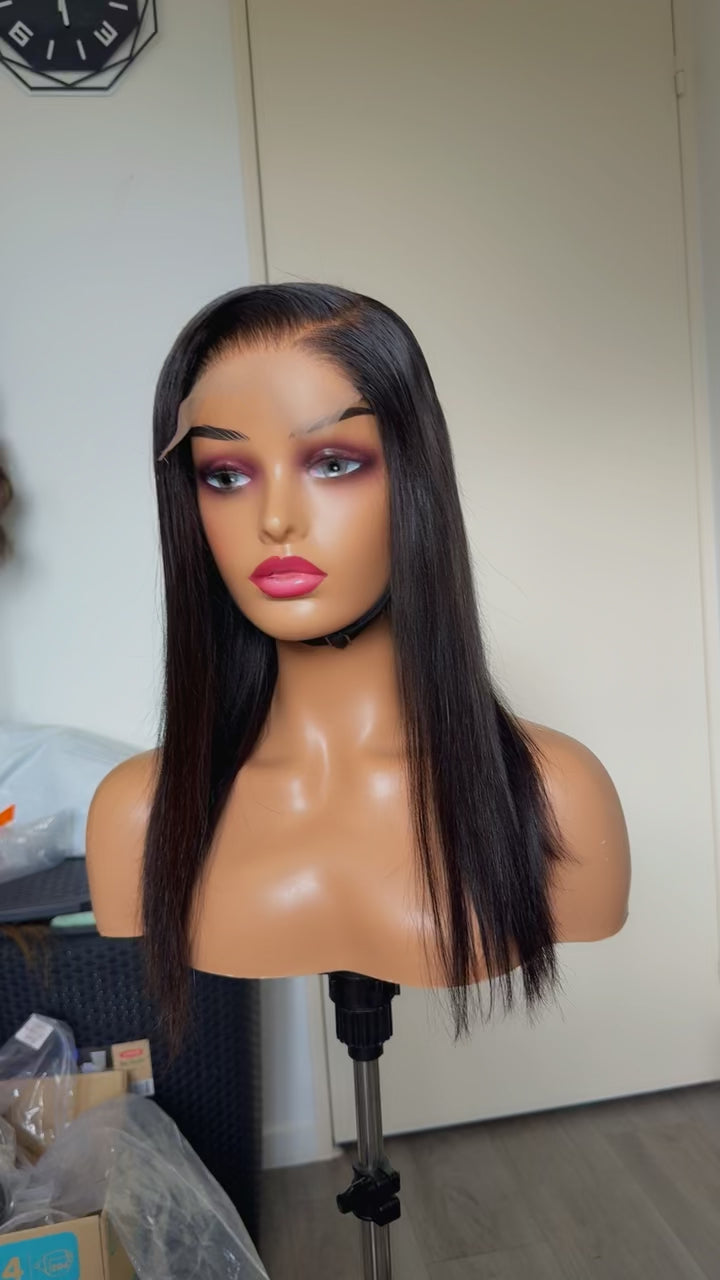 Perruque cheveux vierges- lisse nia