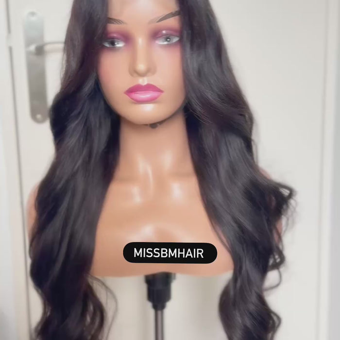 perruque HD lace missbmhair avec effet fondu sur la peau