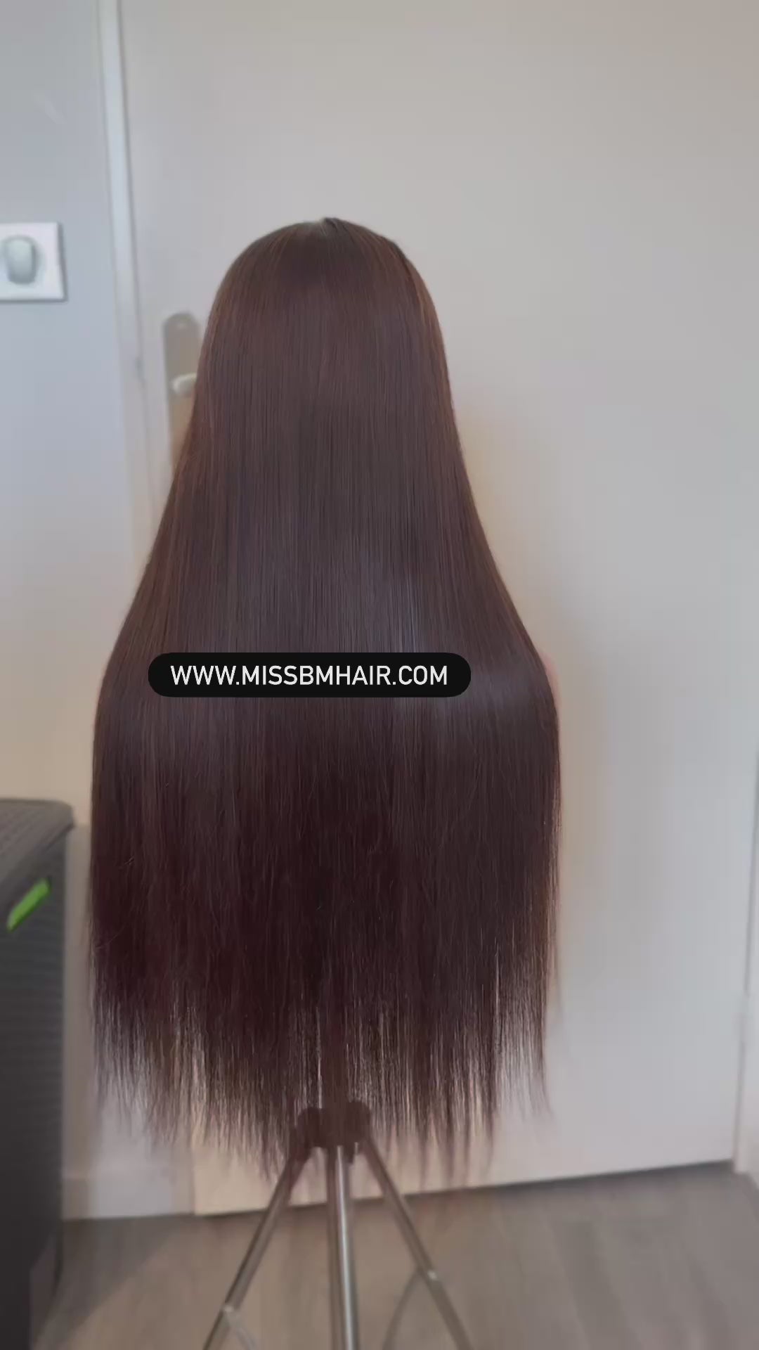 Perruque cheveux vierges - Dinas HD glueless marron