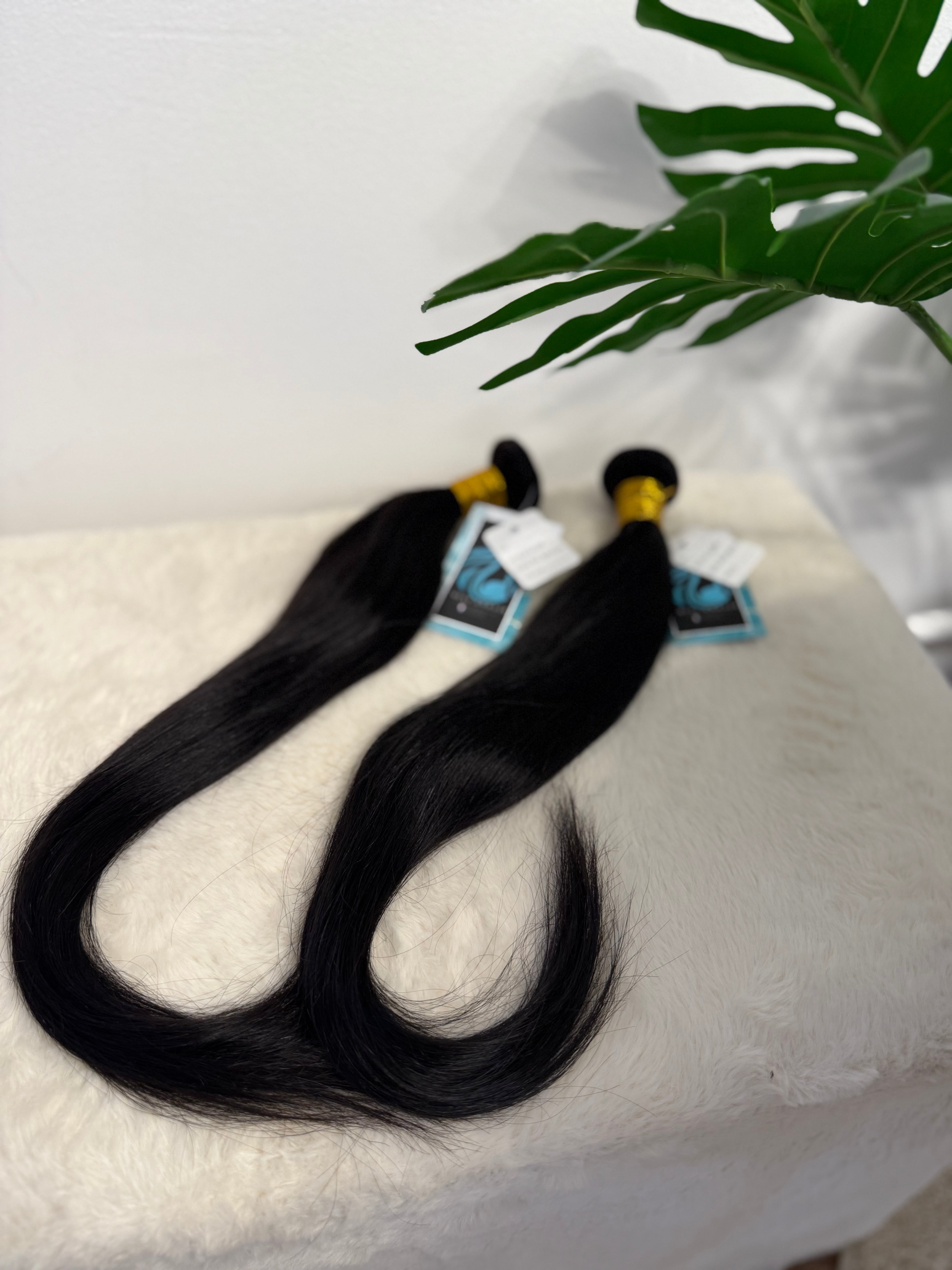 Tissage de luxe en cheveux humains